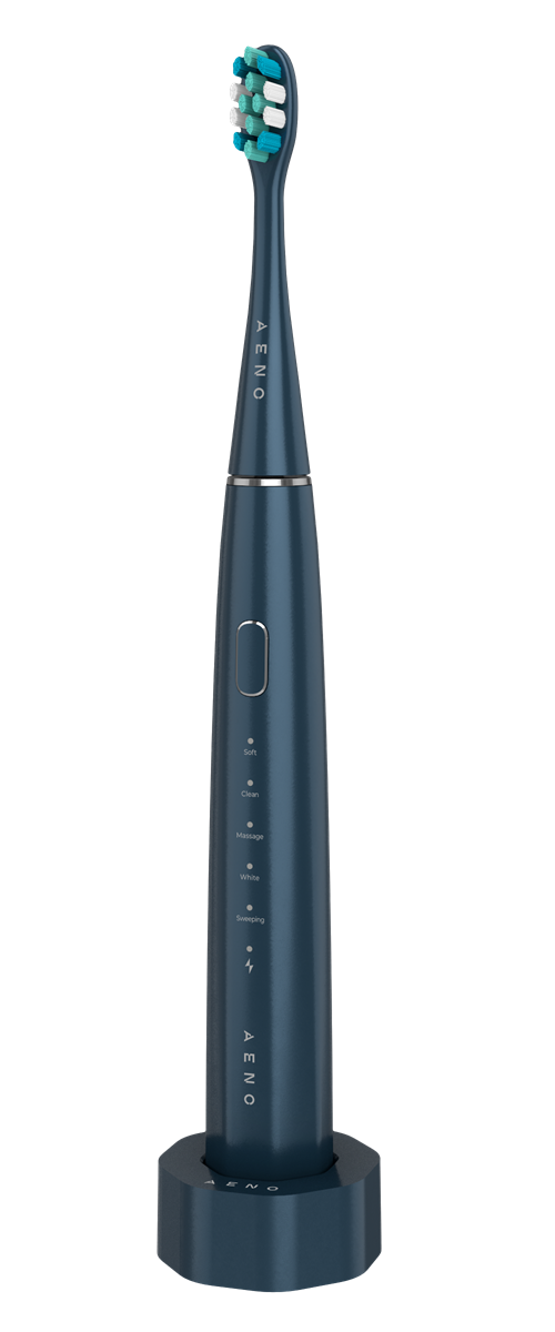 AENO Elektrický kartáček DB10N - 48600 RMP, 5 módů, 1400mAh, Tmavě modrá