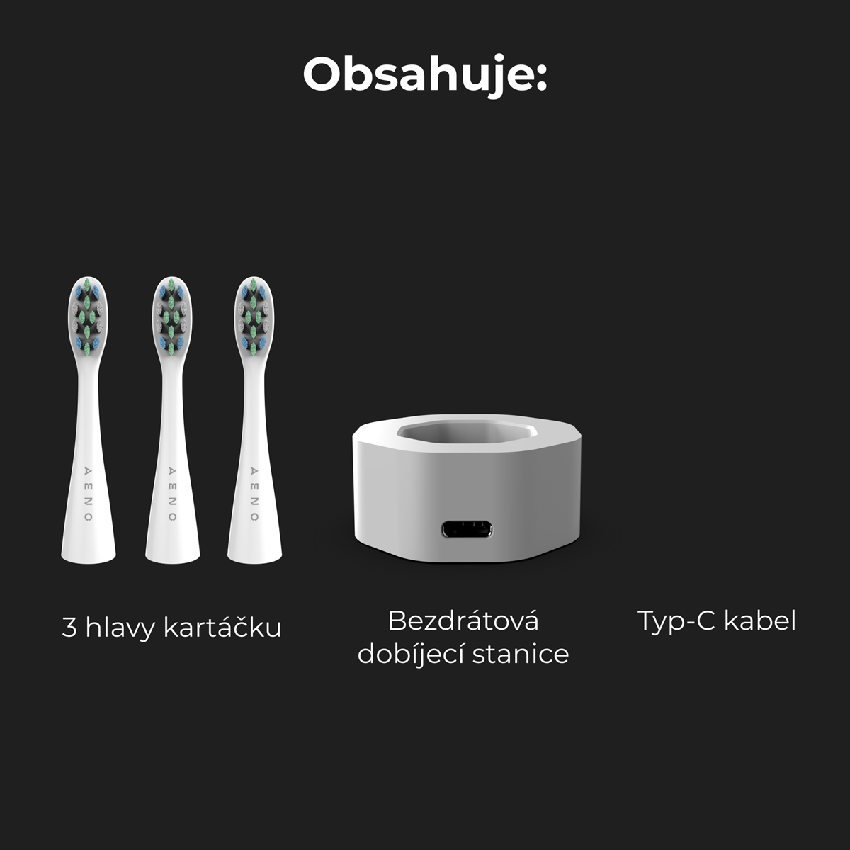 AENO Elektrický zubní kartáček DB1s