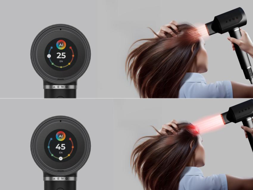 AENO Fén na vlasy HD5 - barva černá