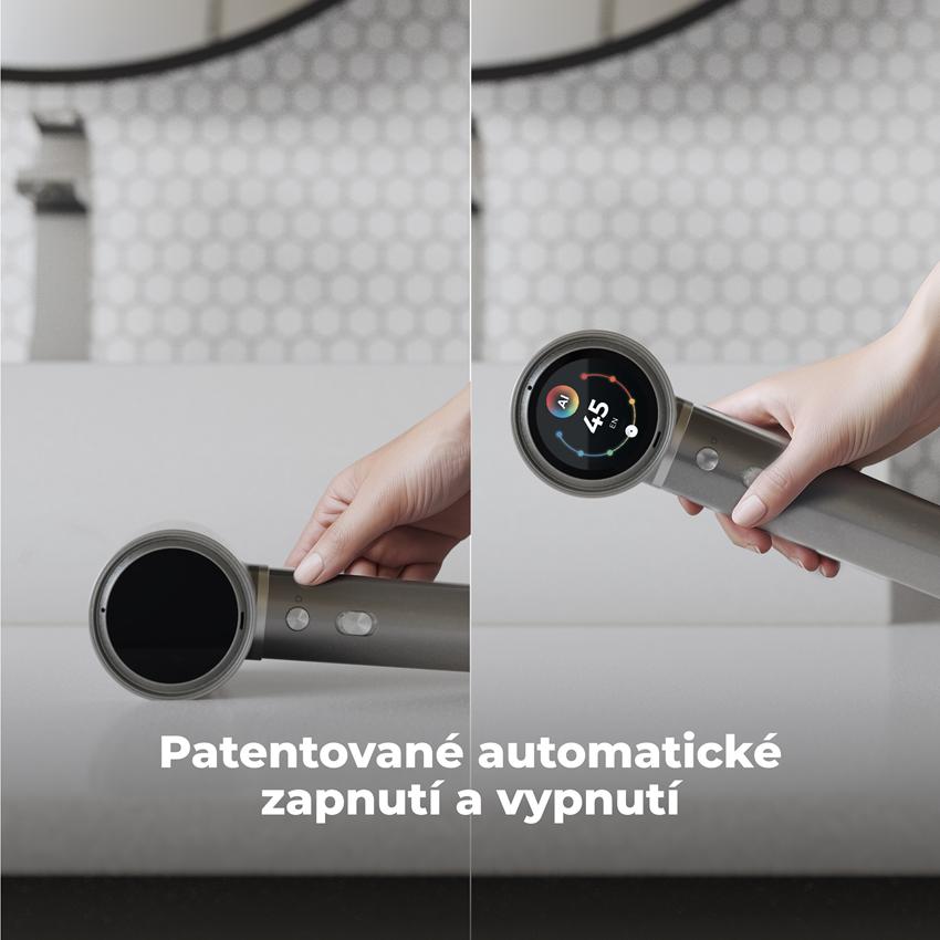 AENO Fén na vlasy HD5 - barva šedá