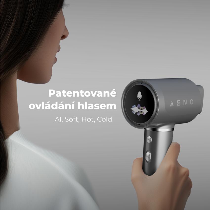 AENO Fén na vlasy HD5 - barva šedá