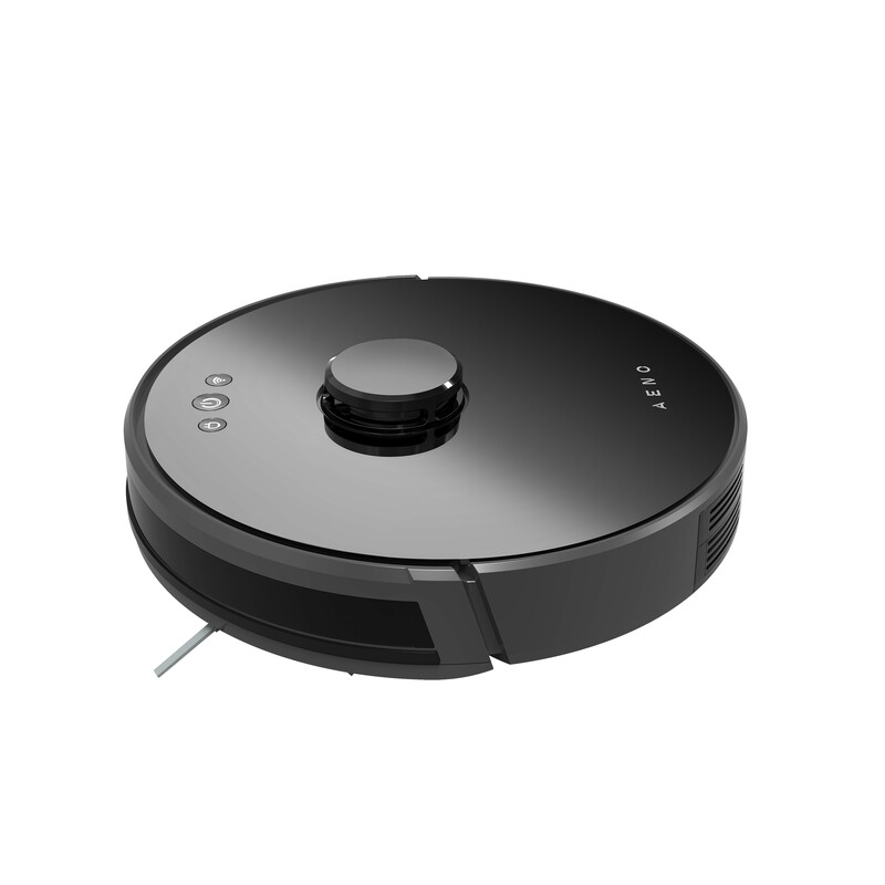 AENO Robotický vysavač RC3S - 130min, HEPA, 65dB, 2500 Pa, LDS, černá