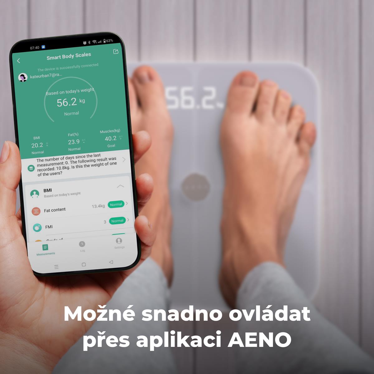 AENO SMART osobní váha BS1S