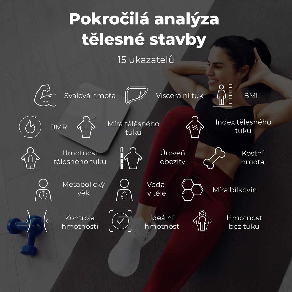 AENO SMART osobní váha BS1S