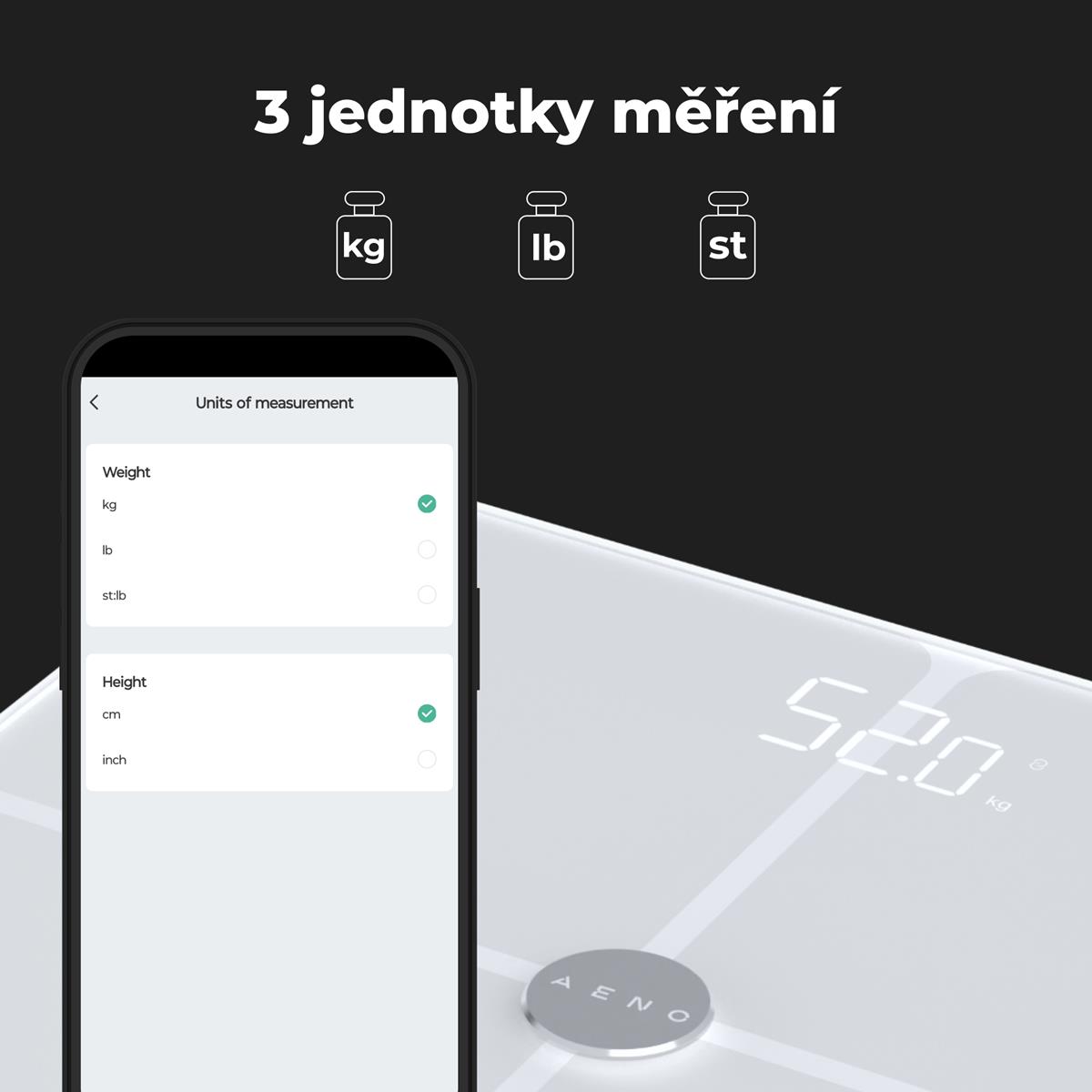 AENO SMART osobní váha BS1S