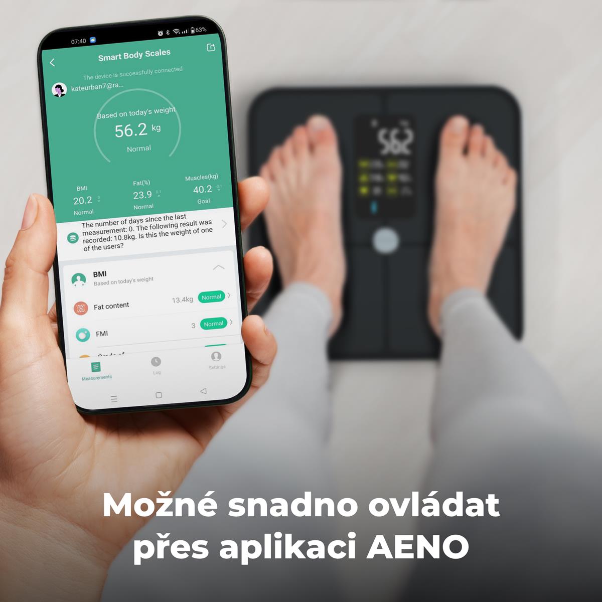 AENO SMART osobní váha BS2S