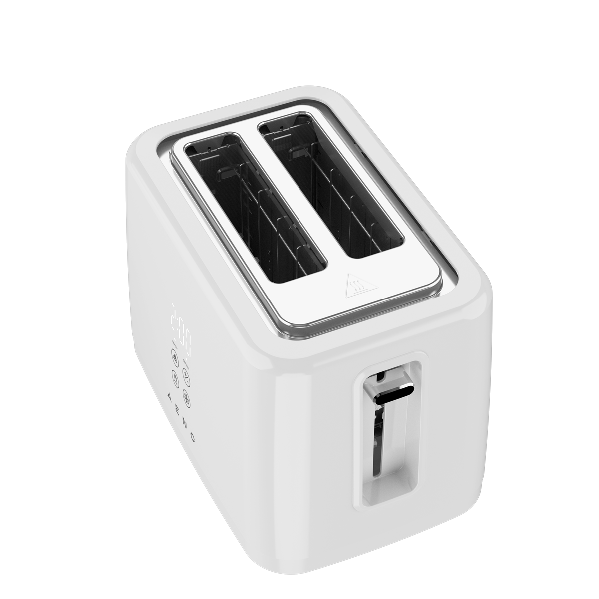AENO topinkovač TS2W - 780-930W, 7 úrovní nastavení, Bílá