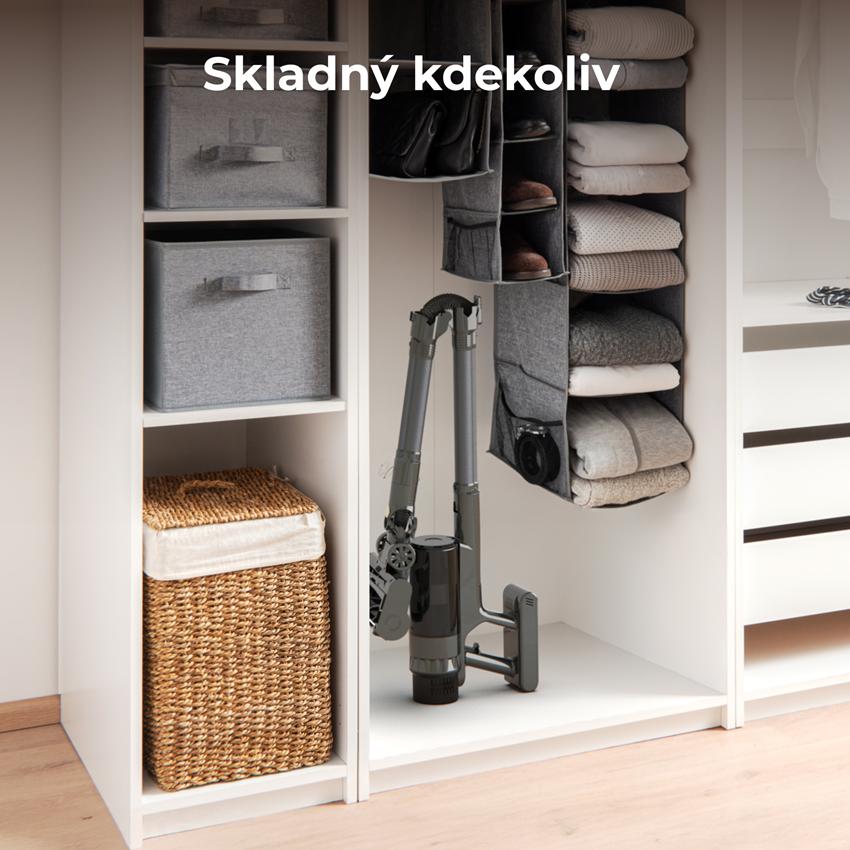 AENO Tyčový vysavač SC2 - 60min, 28Kpa, 530W, 800ml koš, 2500mAh, 29.6V, Auttomatická nastavení sání, Cyklón filtrace