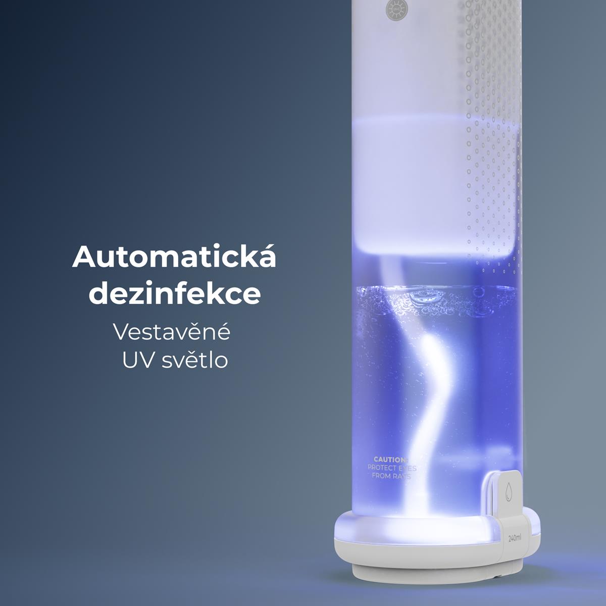 AENO Ústní sprcha DI3 - UV dezinfekce, dětský režim
