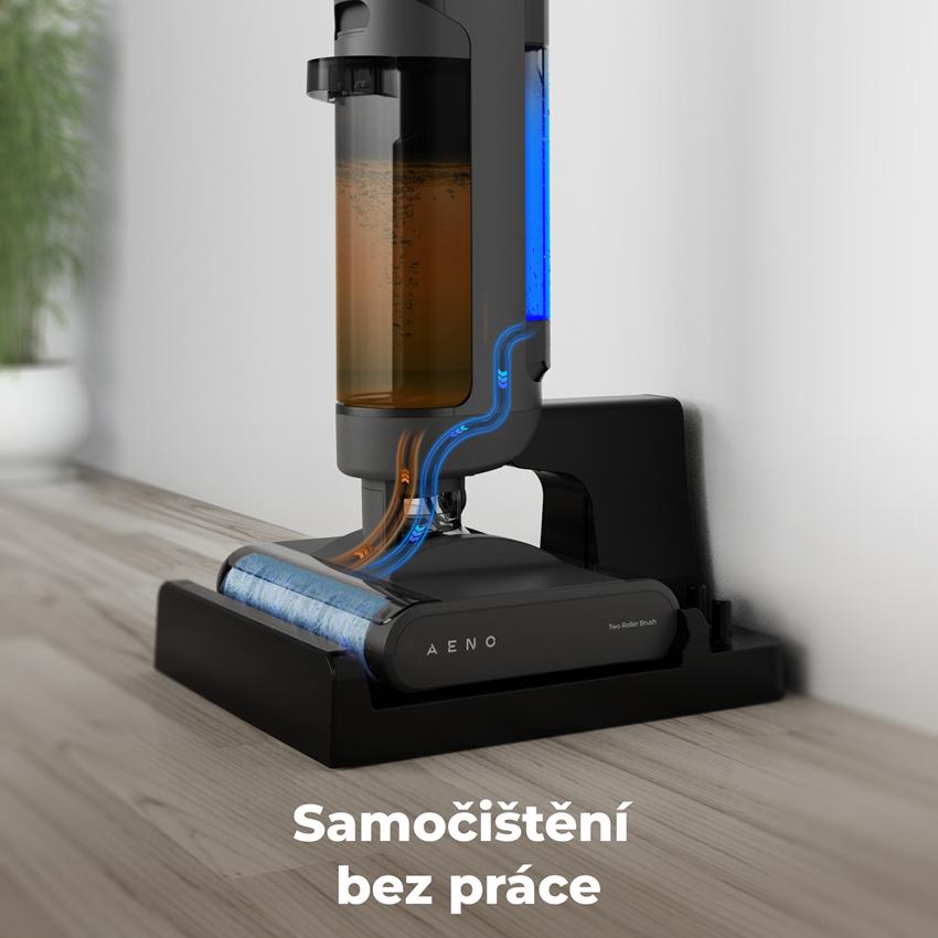 AENO Víceúčelový vysavač TC1 - 45min, 650ml nádrž, 4000mAh, 21.6V, sání 14kPa