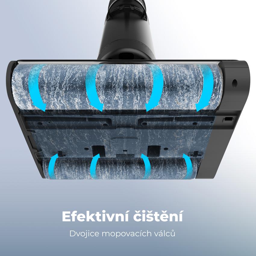 AENO Víceúčelový vysavač TC1 - 45min, 650ml nádrž, 4000mAh, 21.6V, sání 14kPa