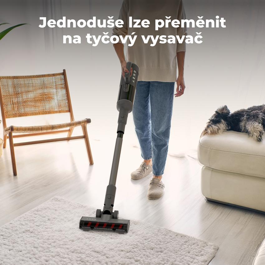 AENO Víceúčelový vysavač TC1 - 45min, 650ml nádrž, 4000mAh, 21.6V, sání 14kPa