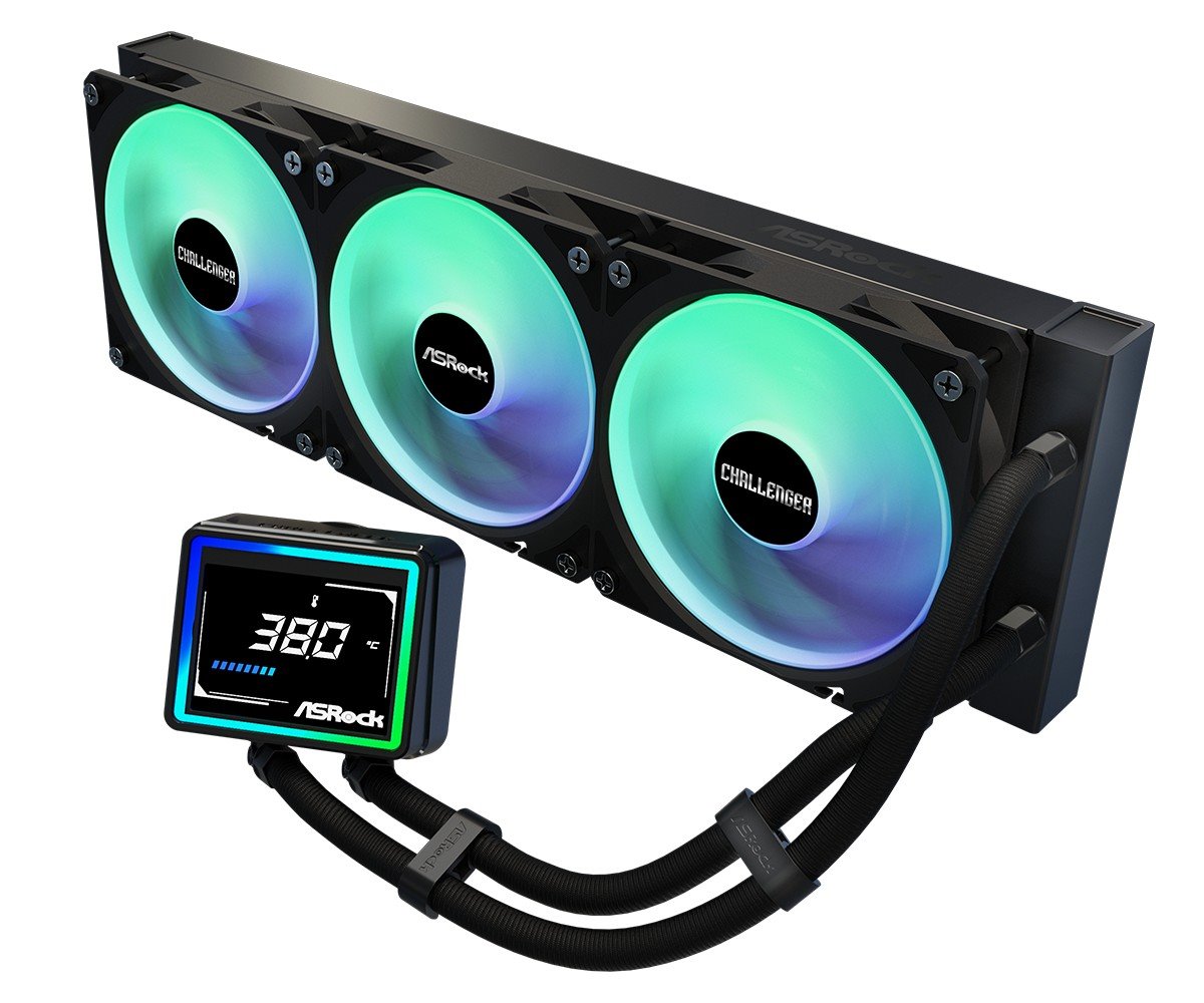 AIOCOOL Asrock Challenger 360 Digital, ARGB, 360mm