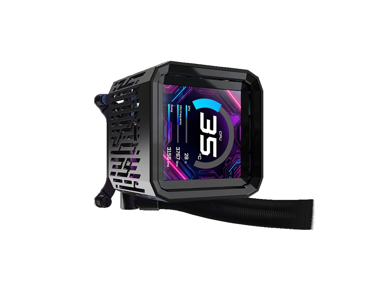 AIOCOOL Asrock Phantom Gaming 360 LCD, ARGB, 360mm