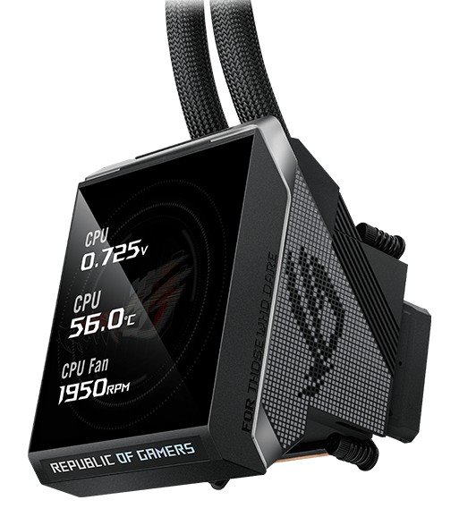 AIOCOOL ASUS ROG Strix LC IV 360 ARGB LCD, 360mm