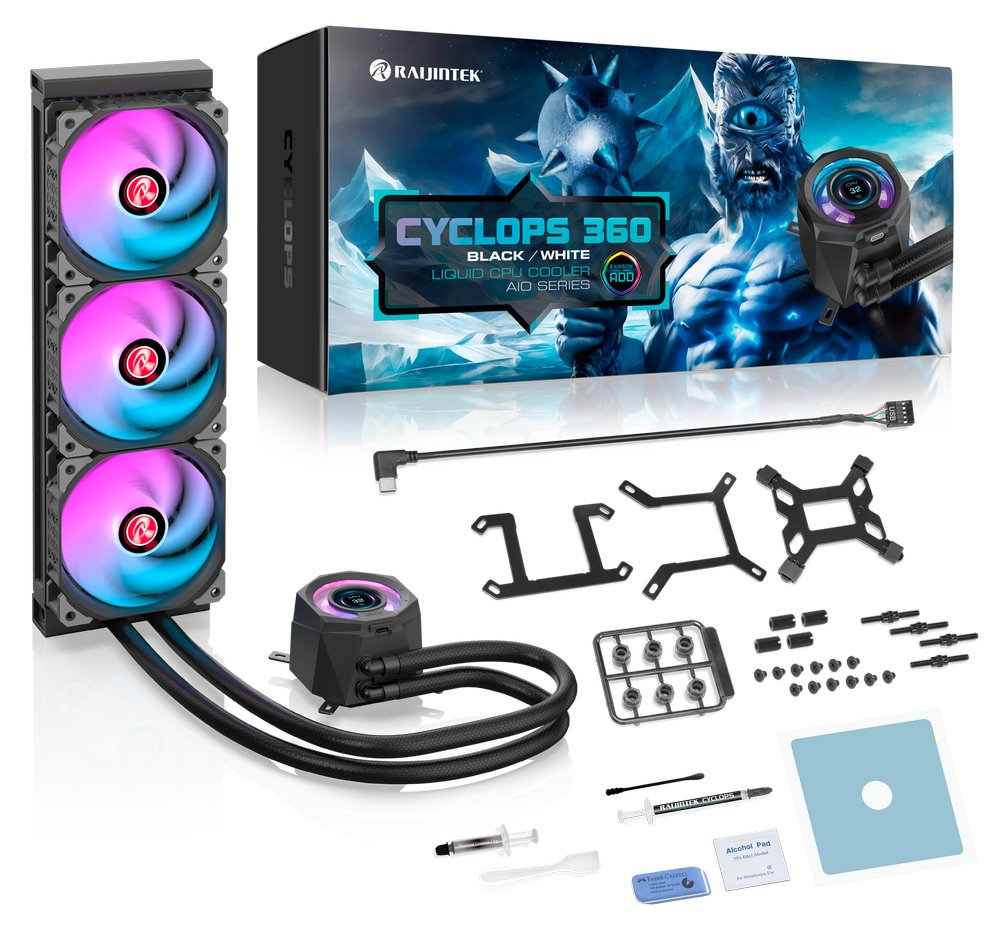 AIOCOOL Raijintek CYCLOPS 360 Black