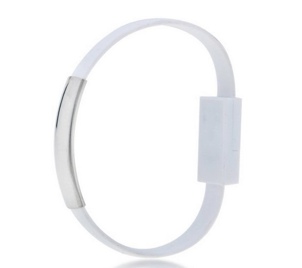 Akyga adaptér USB-AF/microUSB-B 23cm/ABS/bílá