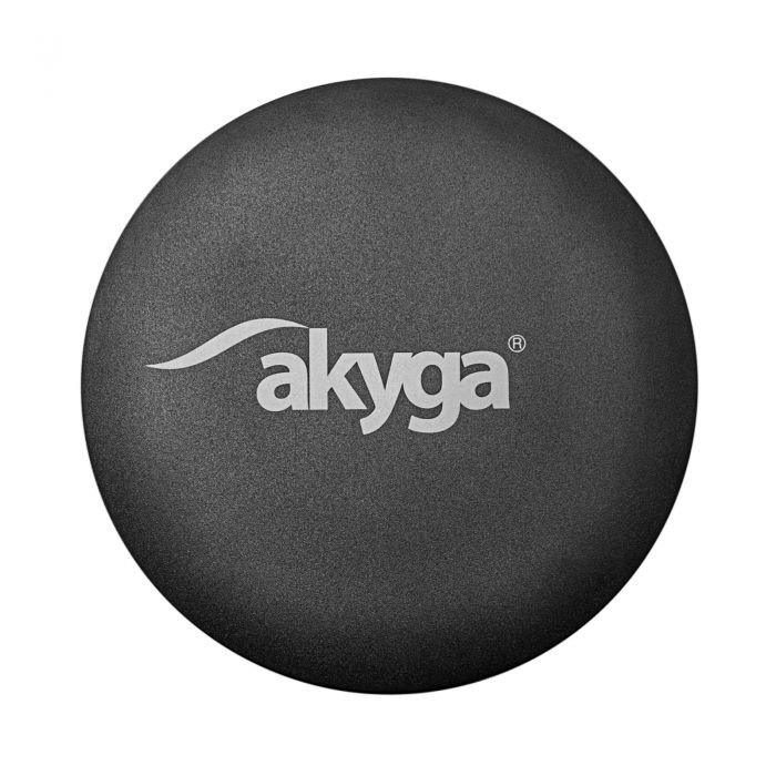 Akyga Bezdrátová nabíjecí podložka 5-12V/ max 15W, Super Fast Charge 3.0, USB-C, černá, 1m
