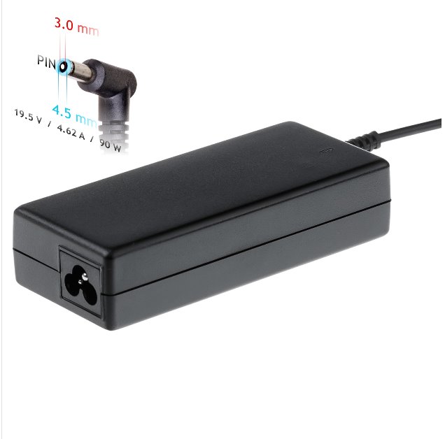 Akyga Nabíječka na notebook 19.5V/4.62A/90W 4.5 x 3.0 mm + pin pro Dell