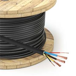 Akyga Napájecí kabel CU 3x6mm2 + 2x0,75mm2 1fázový 32A 450/750V, mětráž