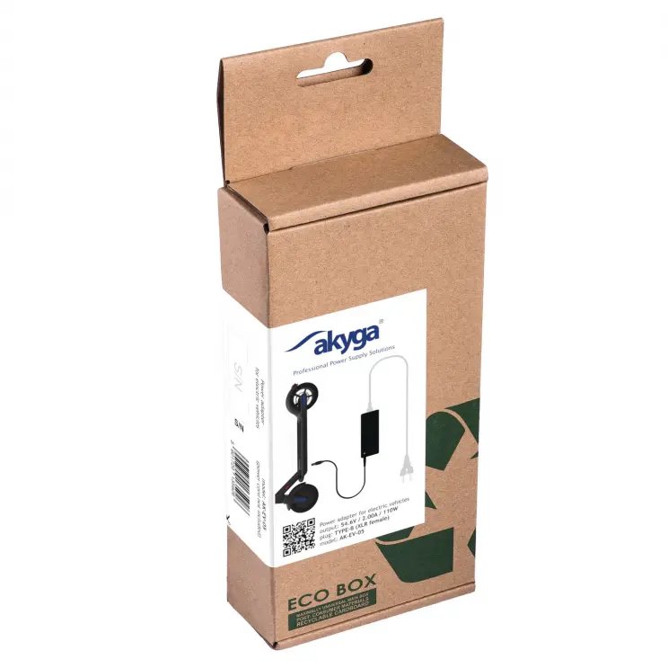 Akyga Napájecí zdroj 54.6V/2A/110W/ Mini XLR ženský