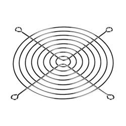 Akyga ventilátor gril 12 cm/stríbrná