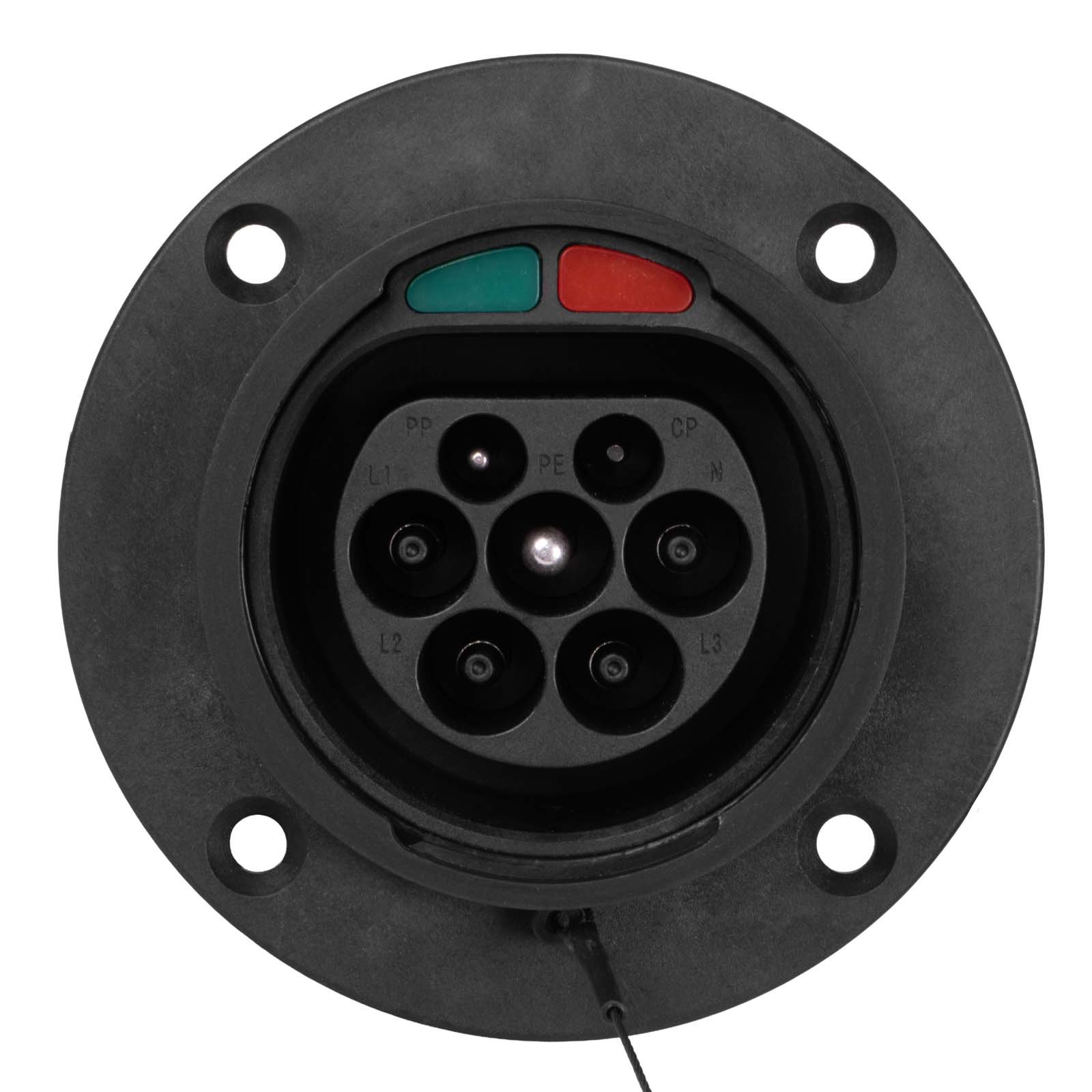 Akyga zásuvka Type2 pro elektromobily Akyga AK-SC-E26 3-fázová 32A samec