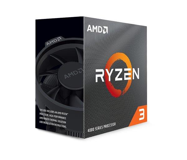 AMD Ryzen 3 4C/8T 4100 (4.0GHz,6MB,65W,AM4) box
