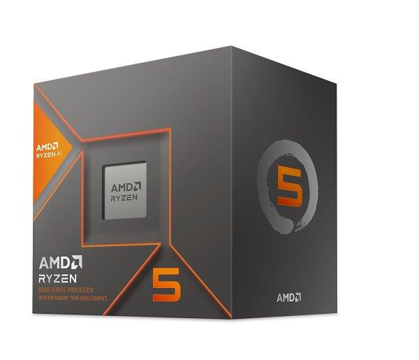AMD Ryzen 5 6C/12T 8600G (4.3/5.0GHz,22MB,65W,AM5, AMD Radeon 760M Graphics) Box
