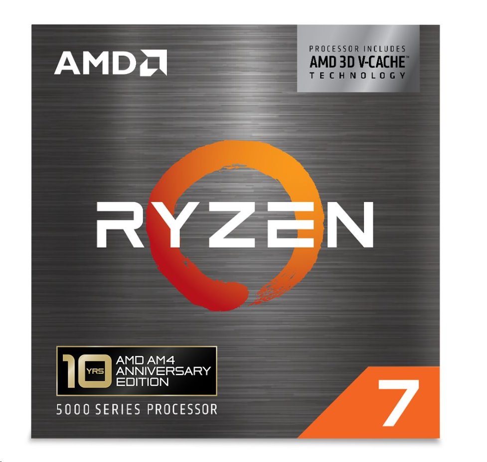 AMD Ryzen 7 8C/16T 5800X3D (3.4/4.5GHz,100MB,105W,AM4) box Anniversary Edition