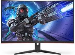 AOC C32G2ZE/BK 31.5"W VA LED 1920x1080 80 000 000:1 1ms 300cd 2xHDMI DP 240Hz cierny