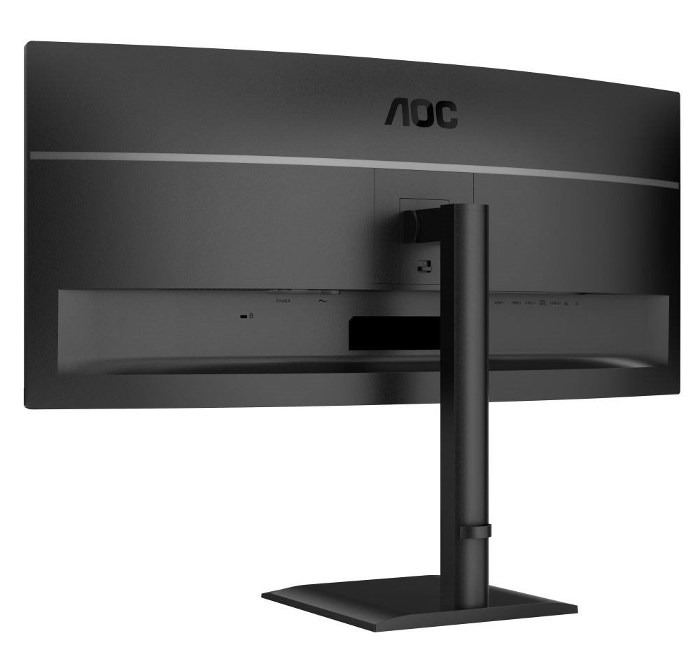 AOC Monitor CU34E4CV, 34", VA, 3440x1440, 21:9, 350cd, 3500:1, 4ms, DP, HDMI, 120Hz, USB Hub, RJ45, repro