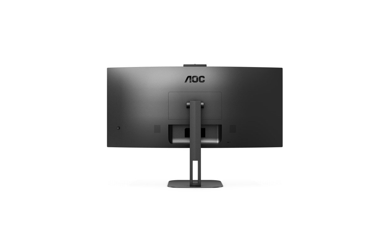 AOC Monitor CU34V5CW/BK, 34", VA, 3440x1440, 21:9, 300cd, 3000:1, 4ms, DP, HDMI, 100Hz, USB-C PD 65W