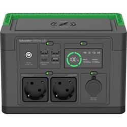 APC Schneider OffGrid Portable Power Station 330, 332Wh Lithium-ion, 2 Schuko, Sinewave