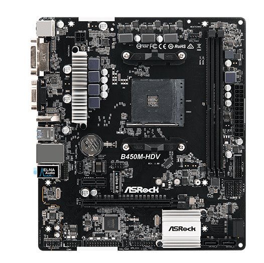 ASRock B450M-HDV R4.0