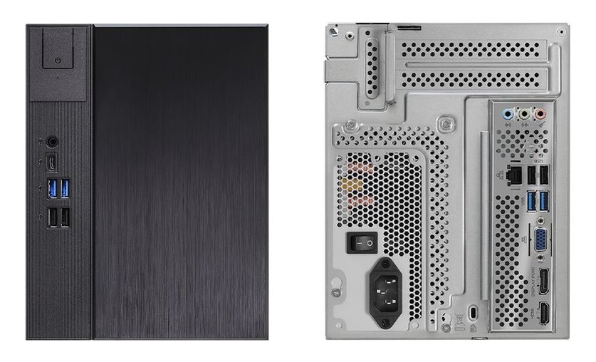 ASRock PC DeskMeet B760 /LGA1700/4xDDR4/M.2+3x 2,5"SATA/1xPCIe/1Gb LAN/500W