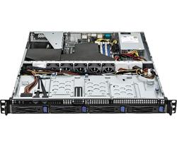 ASRock Rack 1U server AM5, B650, 4xDDR5 ECC, 4x SATA 3,5"HS, M.2, PCIe4 x16, 2x 10Gb + 2x 1Gb LAN, 2x 450W, IPMI