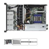ASRock Rack 1U server E Intel (LGA 4677) 8xDDR5 PCIe5,0 1x16x 1xM.2 4x2,5"/3,5" HS 2x10GB Lan Platinum 2x750W Slim