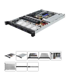 ASRock Rack 1U server Intel (LGA 4677) 8xDDR5 PCIe5,0 1x16x 1xM,2 4x3,5"HS 4x2,5"Fix 2x10GB Lan 80+Platinum 2x750W Slim