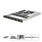 ASRock Rack 1U server Intel (LGA 4926) 8xDDR4 PCIe4,0 1x16x 2xM,2 10x 2,5"HS NVMe 2x10GB 1x1GB Lan 80+Platinum 2x650W