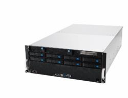 ASUS 4U AMD EPYC LGA 4094x 2 xCPU 32xDDR4 3200 8x 3.5"/2.5" SATA/SAS*+2NVME - Power 280W