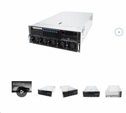 ASUS 4U AMD LGA6096 ESC8000A-E13P/8x2,54/8xNVMe Lan /3,2kW(3+1)/14PCIe
