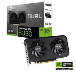 ASUS DUAL RTX5050 8GB/128-bit GDDR6 HDMI 3xDP