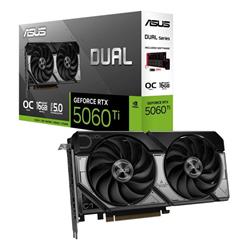 ASUS DUAL RTX5060TI OC 16GB/128-bit GDDR7 HDMI 3xDP