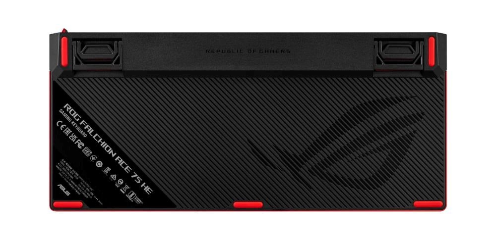 ASUS KB ROG Falchion - US, mechanická, magnetické switche, drátová, high-profile, makro klávesy, podsvícená, červená