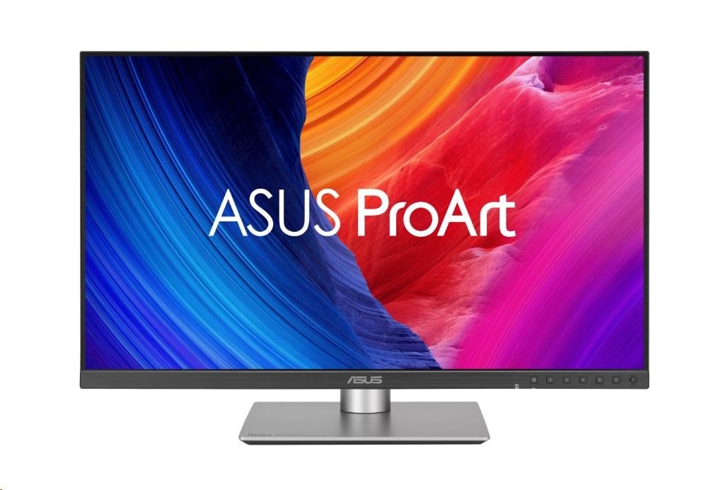 ASUS Monitor ProArt PA32QCV, 31,5", IPS, 6016x3384, 16:9, 5ms,400cd, DP,HDMI, Thunderbolt, 1500:1, 60Hz, repro, stříbrný