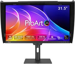 ASUS Monitor ProArt PA32USD, 31,5", OLED,3840x2160, 16:9, 0,1ms, DP,HDMI, Thunderbolt, PD 96W, 240Hz, repro, černý