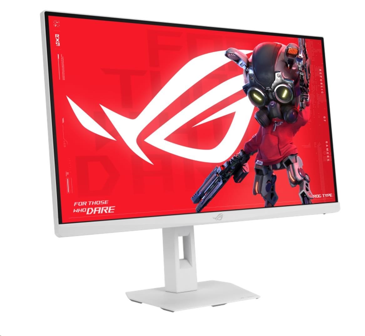 ASUS Monitor ROG Strix XG27ACMES-W, 27", Fast IPS, 2560x1440, 16:9, 0,3ms, DP, HDMI, USB-C, G-SYNC, 255Hz