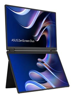 ASUS Monitor ZenScreen Duo MB14FCD, 14", IPS, 1920x1200, 16:10, HDMI, USB-C, 60Hz