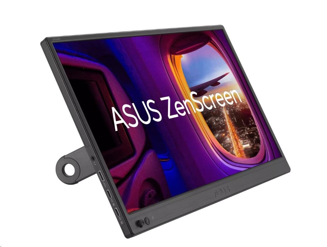 ASUS Monitor ZenScreen MB169CK, 15,6", IPS, 1920x1080, 16:9, 5ms, HDMI, USB-C, 60Hz